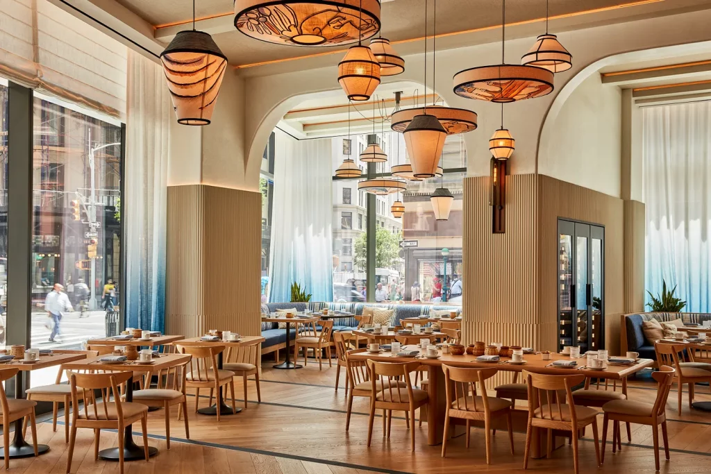 Zatiyana in Washington DC by Jose Andres - picture of dining room